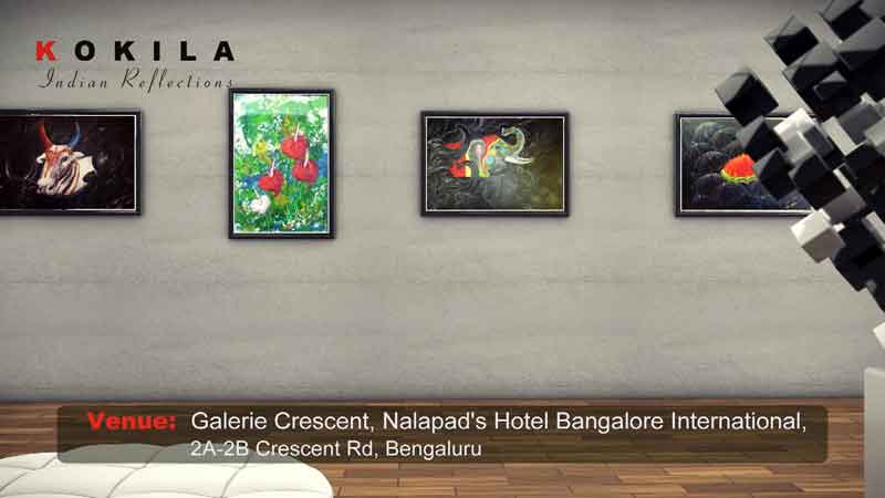 KOKILA: Indian Reflections at Galerie Crescent, Bangalore/Bengaluru
